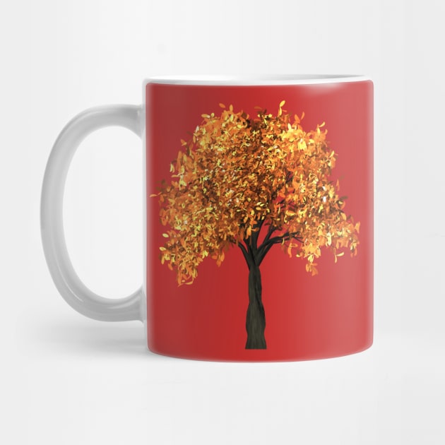 Golden Tree by holidaystore